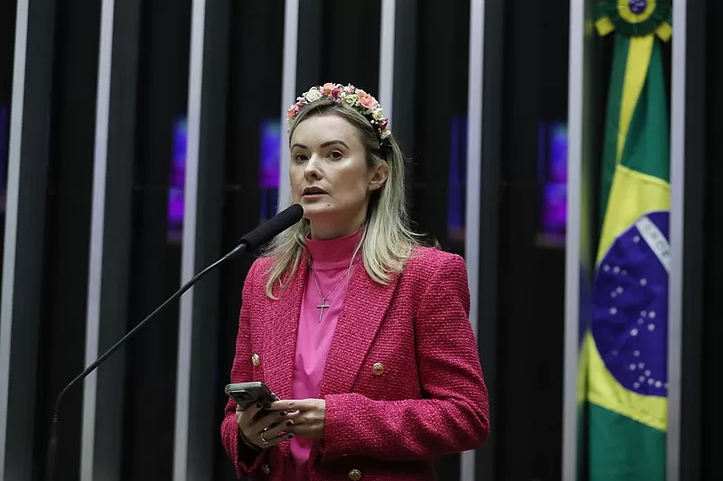 Deputada Júlia Zanatta (PL) apresenta projeto de lei para acabar com o Imposto de Renda no Brasil.