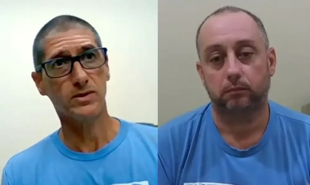 Ronnie Lessa e Élcio Queiroz, assassinos de Marielle Franco (Foto: Reprodução/MP)