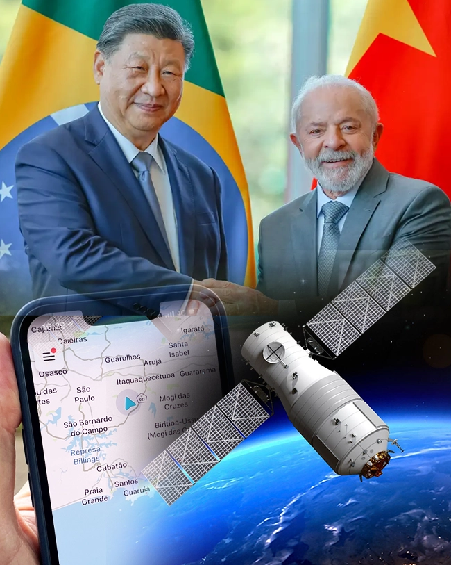 Diante de ameaças dos EUA, Brasil pode adotar o sistema chinês de navegação por satélite Beidou